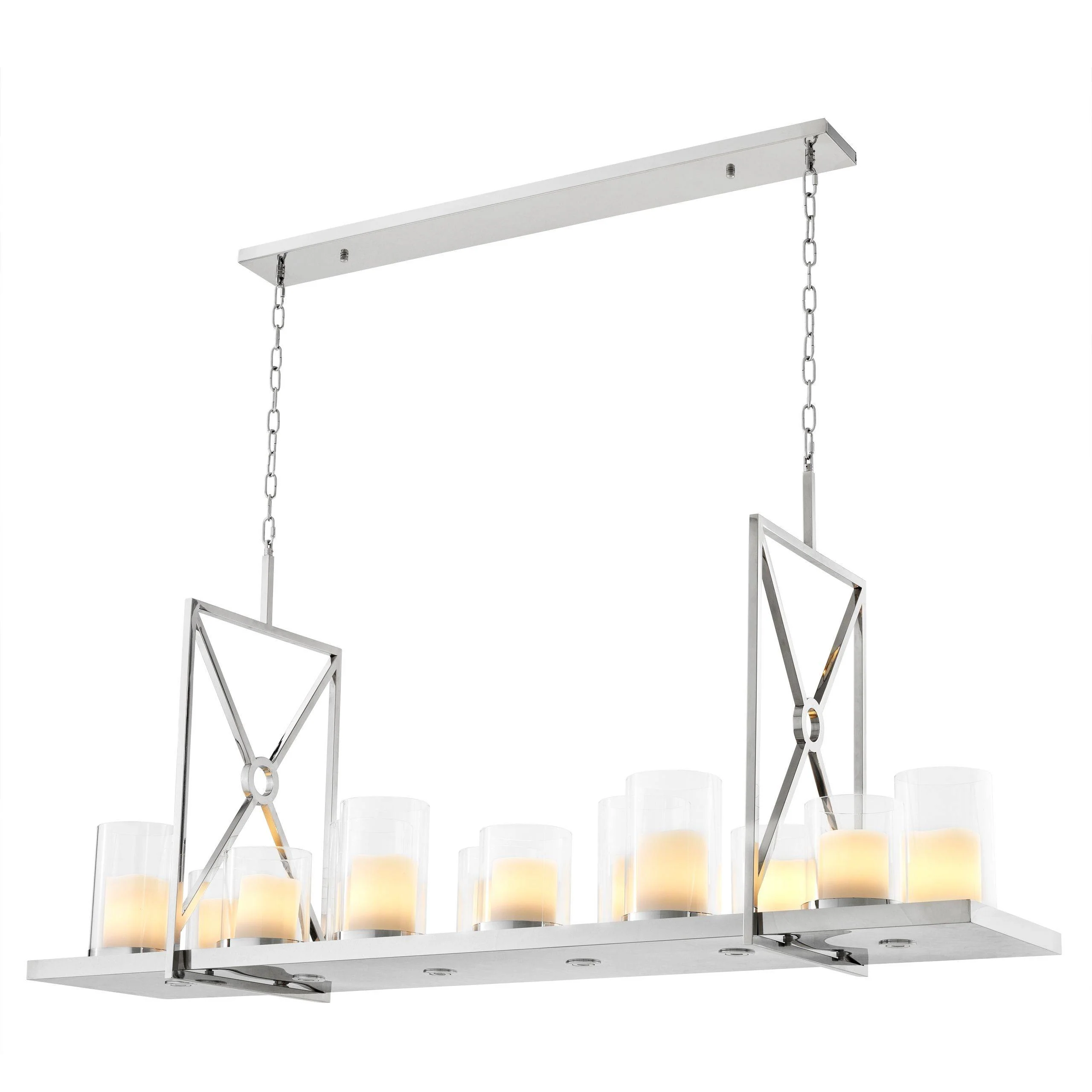 Summit Modern Chandelier - [Steel/Brass] - Image 2