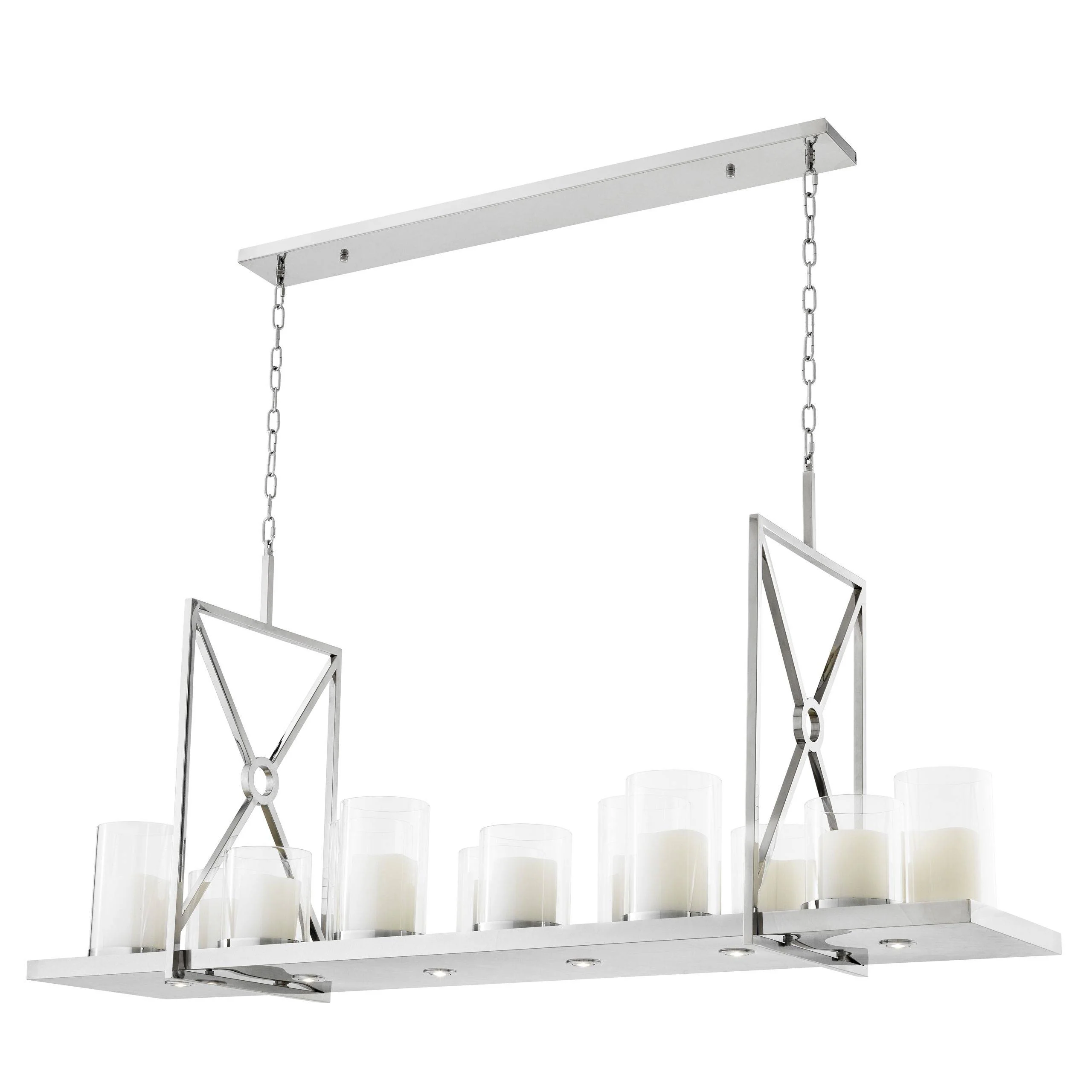 Summit Modern Chandelier - [Steel/Brass] - Image 3