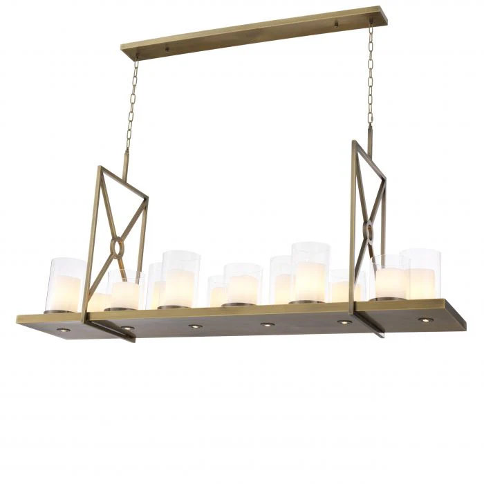 Summit Modern Chandelier - [Steel/Brass] - Image 4