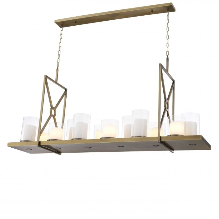 Summit Modern Chandelier - [Steel/Brass] - Image 5