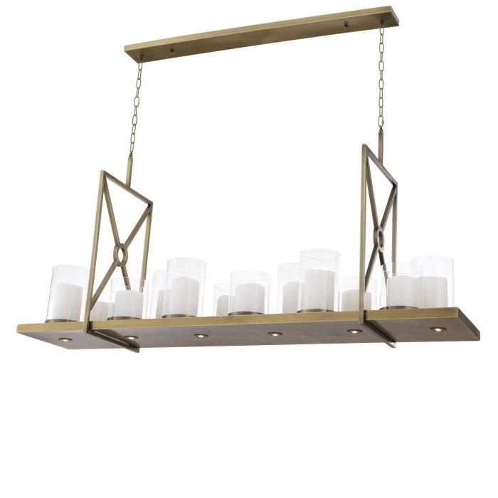 Summit Modern Chandelier - [Steel/Brass] - Image 6
