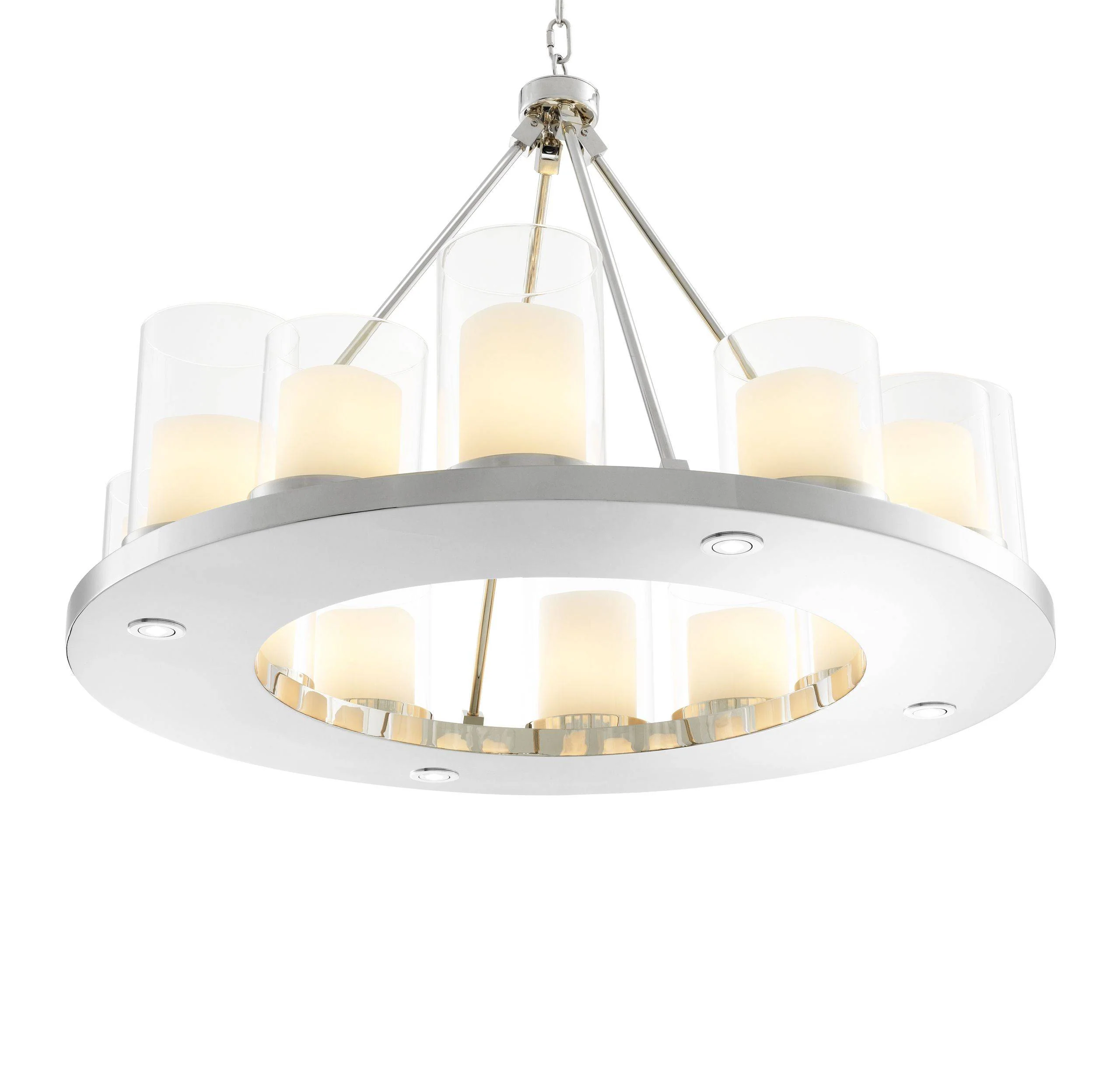 Summit Ring Modern Chandelier - [Steel] - Image 4
