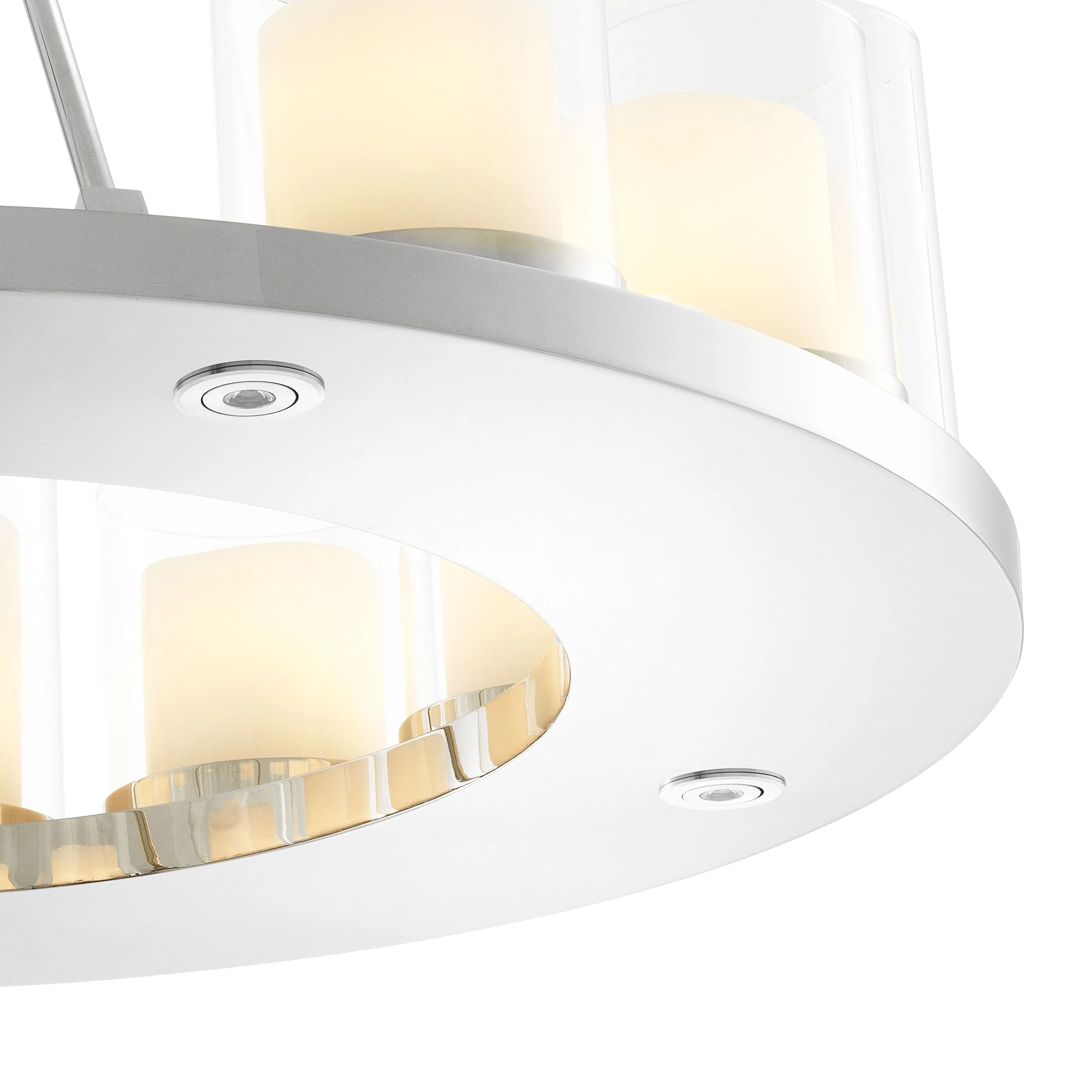Summit Ring Modern Chandelier - [Steel] - Image 7