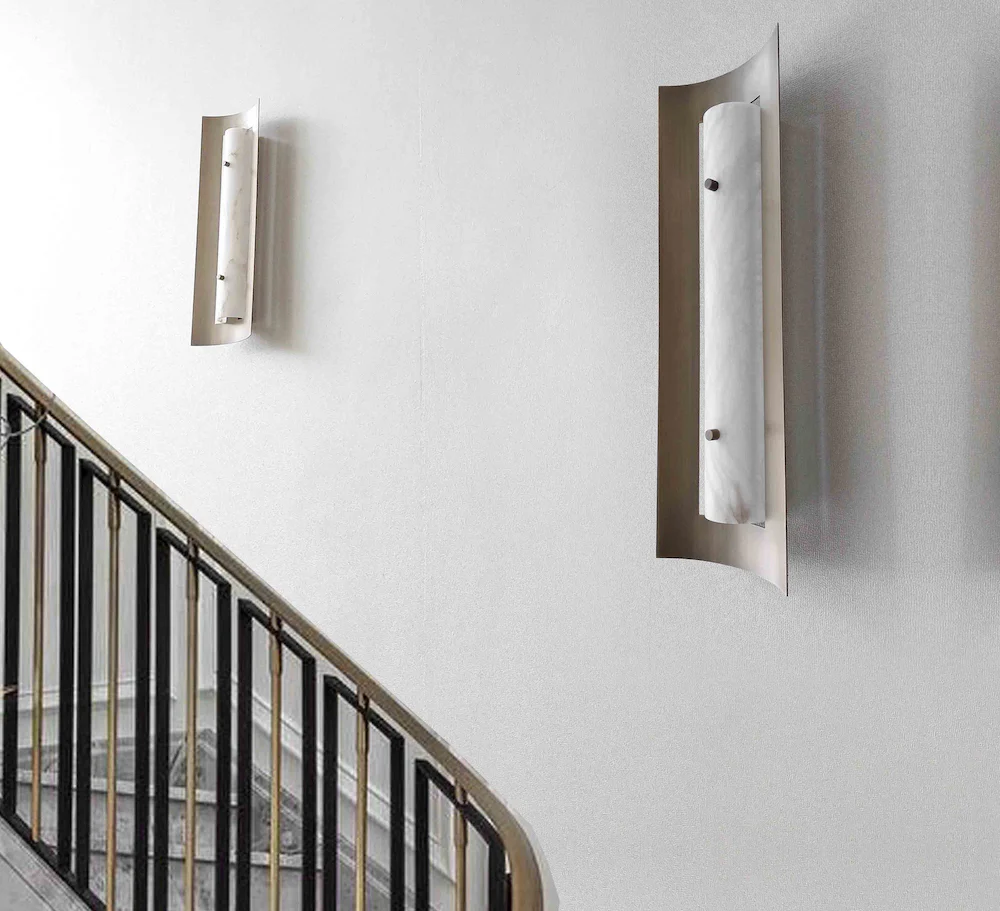Tallis alabaster wall sconce - Image 5