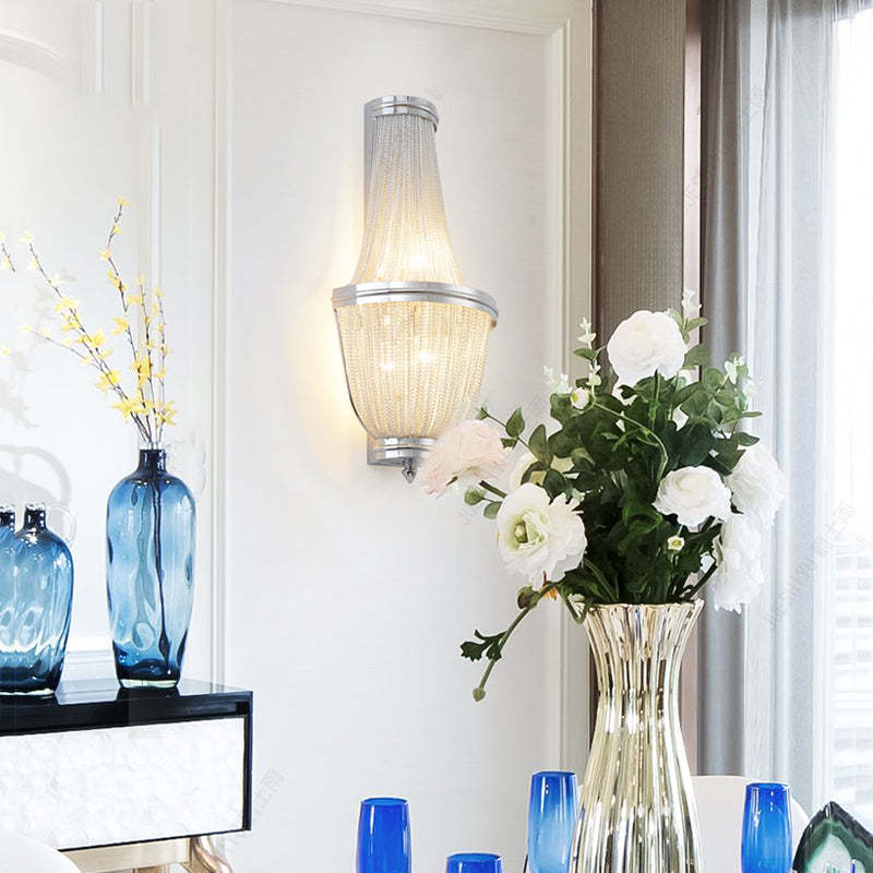 Tassel Chain Barn Wall Sconce - Image 12