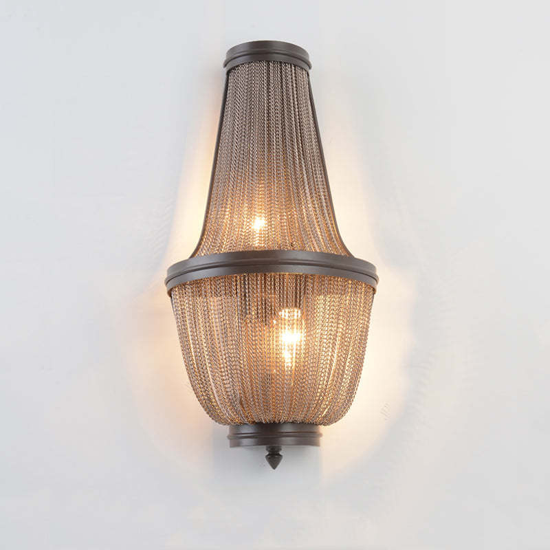Tassel Chain Barn Wall Sconce - Image 2