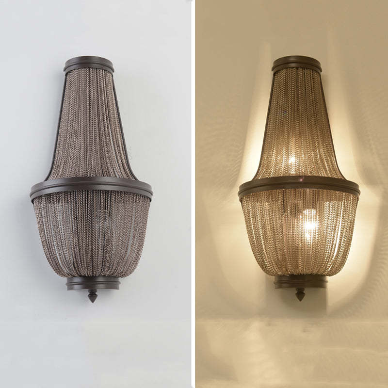 Tassel Chain Barn Wall Sconce - Image 6