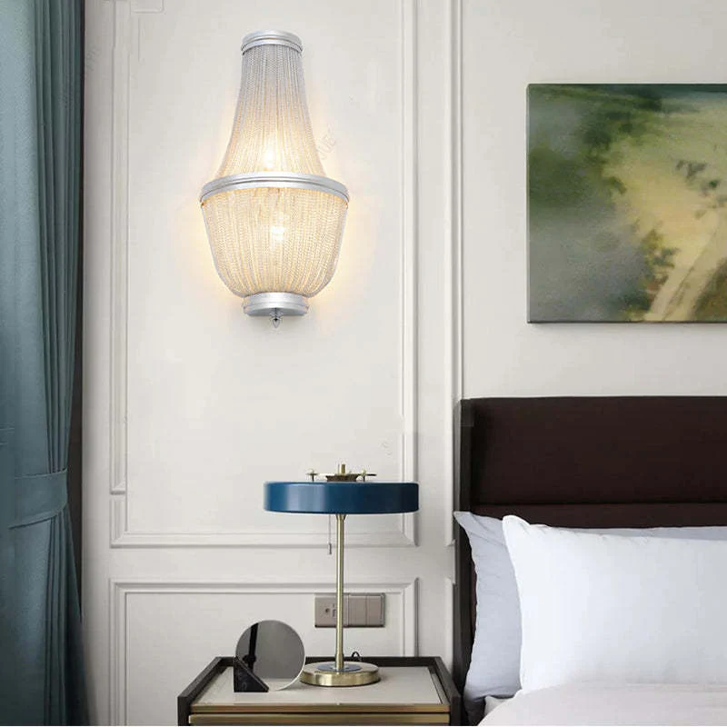 Tassel Chain Barn Wall Sconce - Image 9