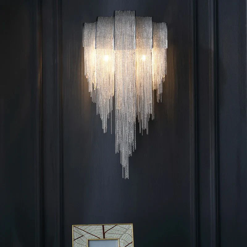 Tassel Chain Modern Wall Sconce - Image 2