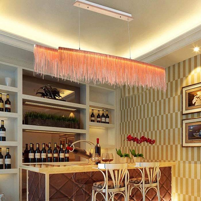 Tassel Linear Chandelier - Image 2