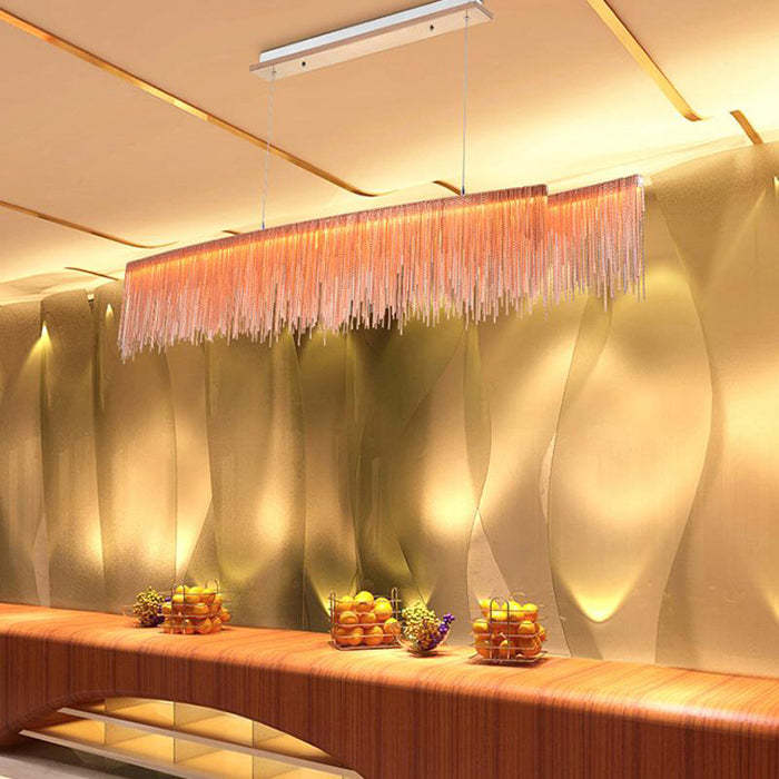 Tassel Linear Chandelier - Image 3