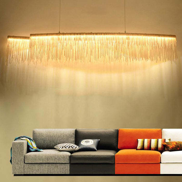 Tassel Linear Chandelier - Image 4