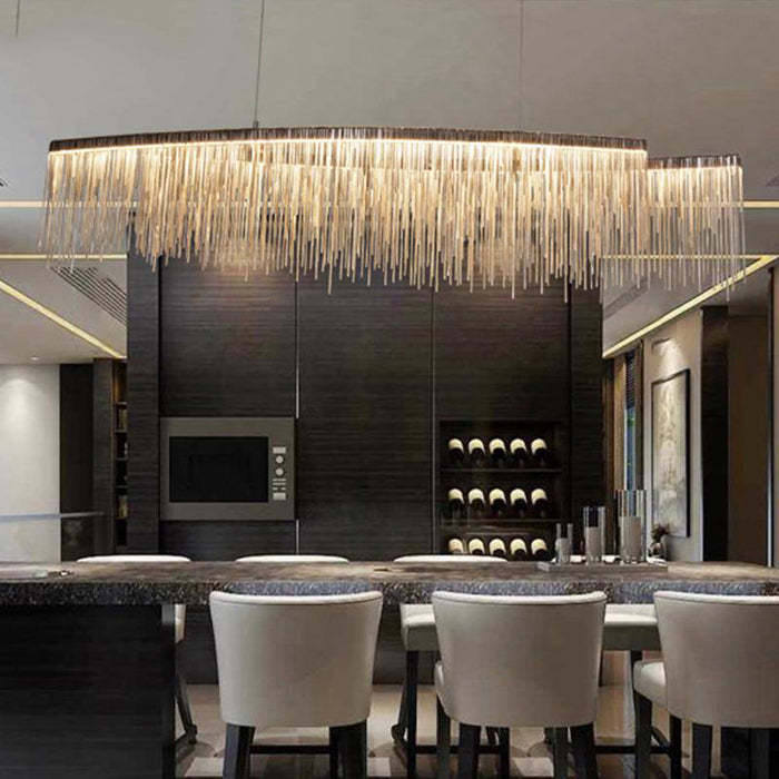 Tassel Linear Chandelier - Image 5
