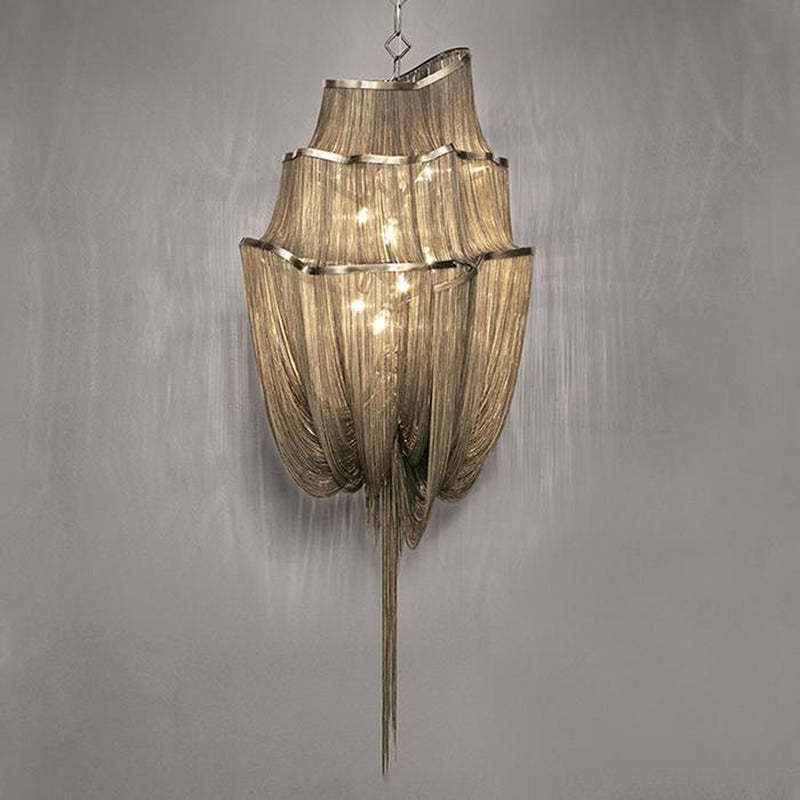Tassel Multi Tier Pendant - Image 3