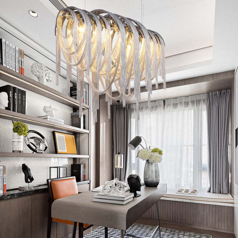 Tassel Oval Chandelier - Image 3