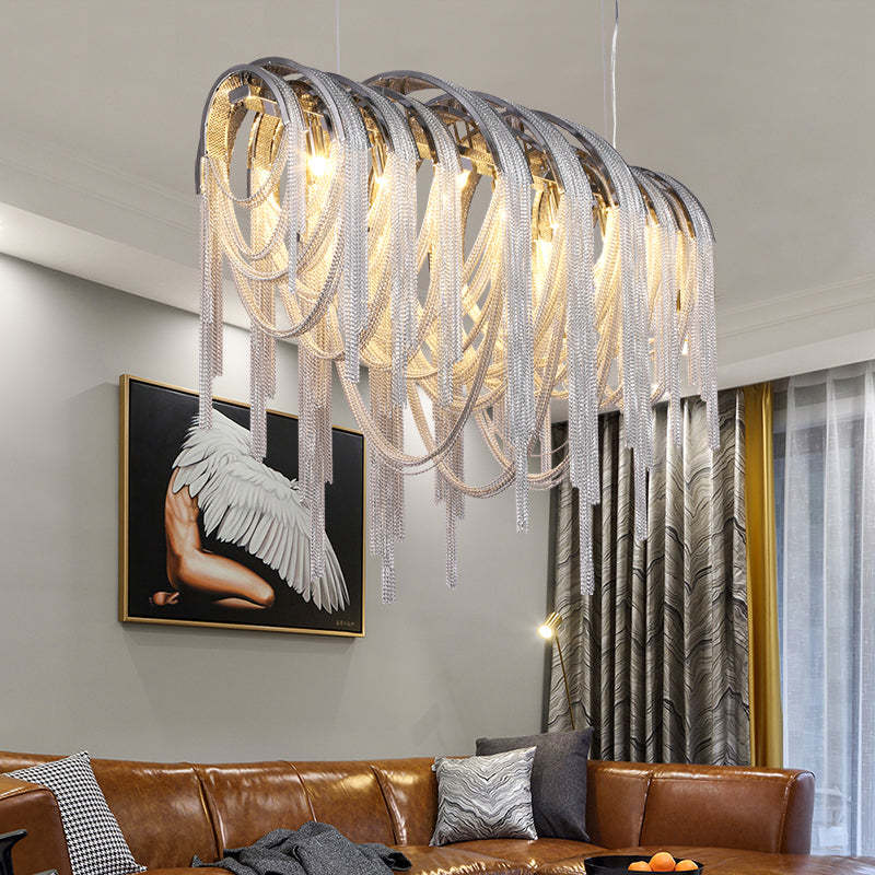 Tassel Oval Chandelier - Image 6