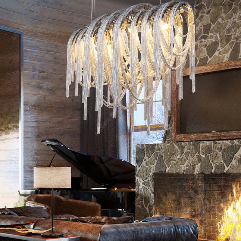 Tassel Oval Chandelier - Image 8