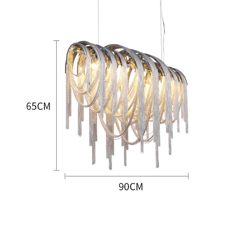 Tassel Oval Chandelier - Image 9