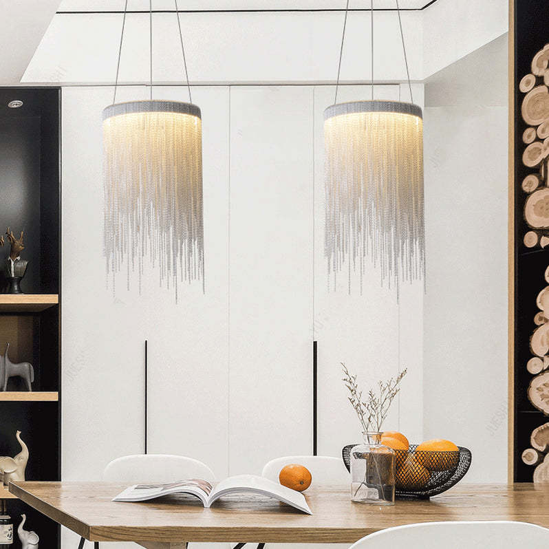 Tassel Round Mini Pendant - Image 5