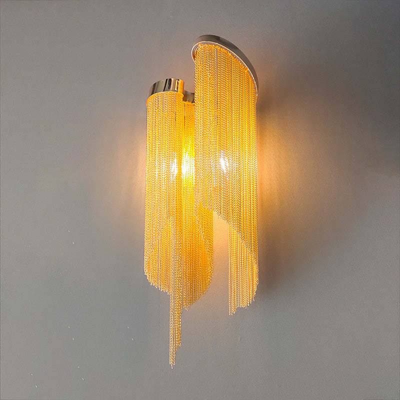 Tassel Streamlined Modern Wall Sconce - Image 2
