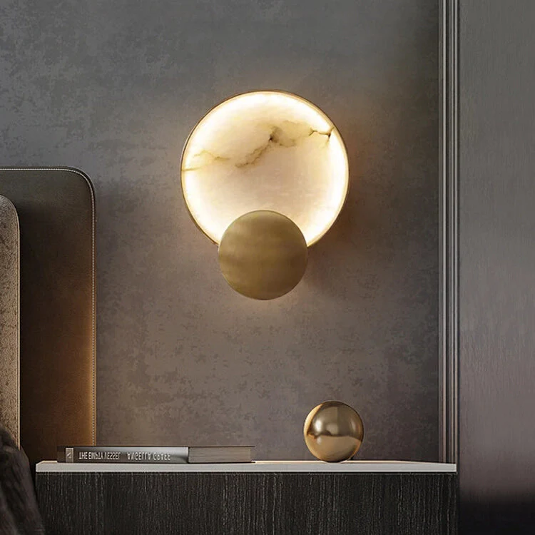 Terra Svet Alabaster Wall Lamp - Image 6