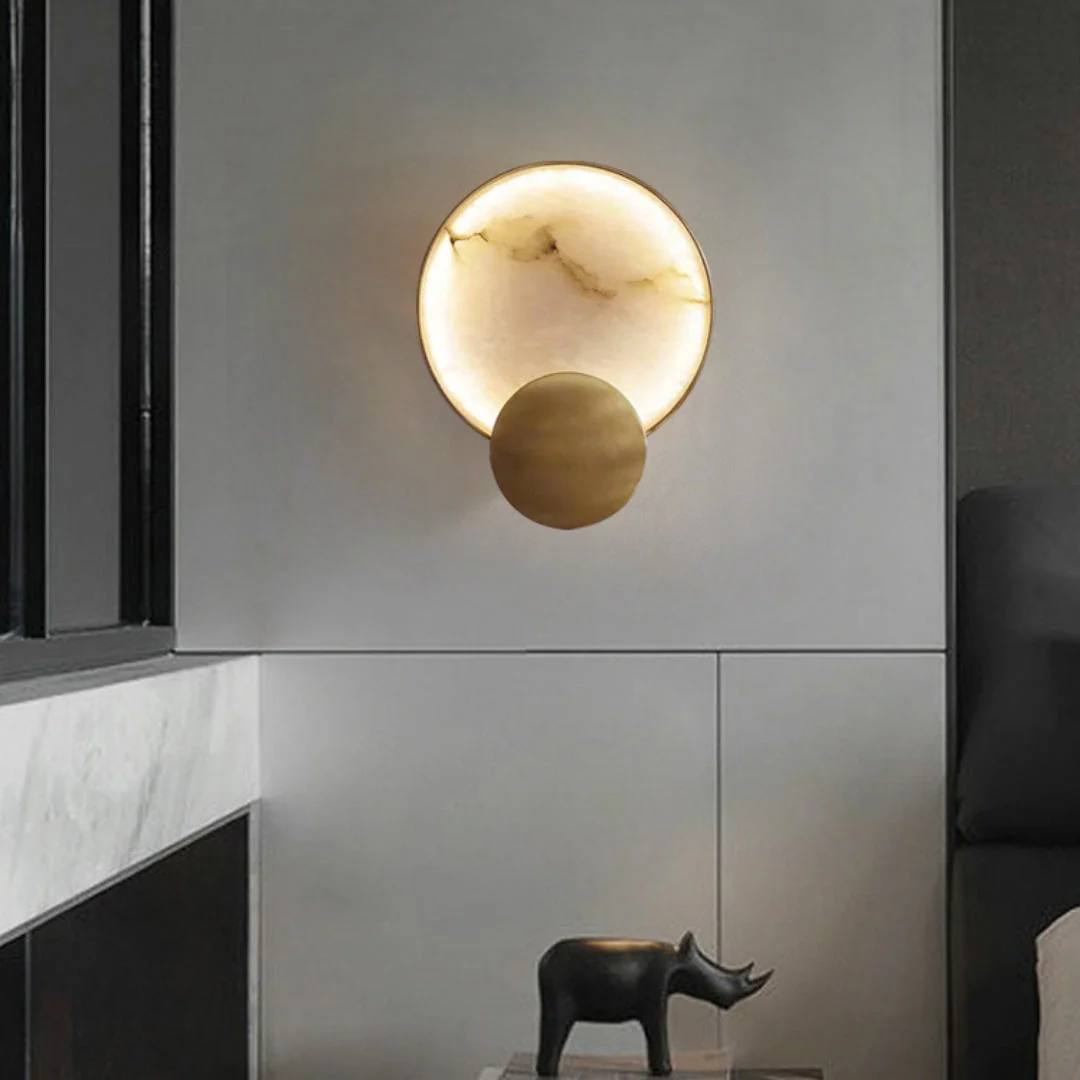 Terra Svet Alabaster Wall Lamp - Image 7
