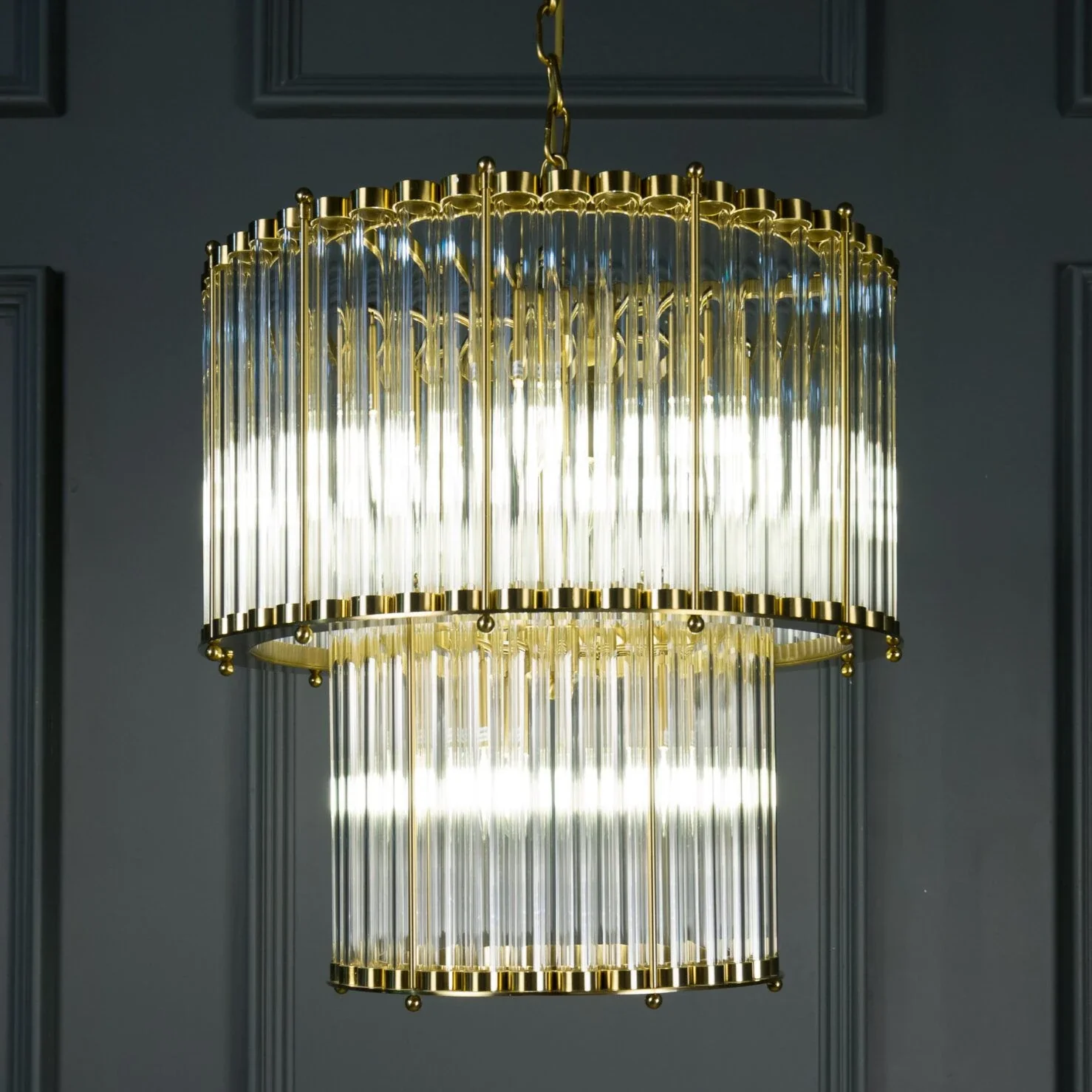 The Double Monza Chandelier – 2 Sizes Available - Image 3