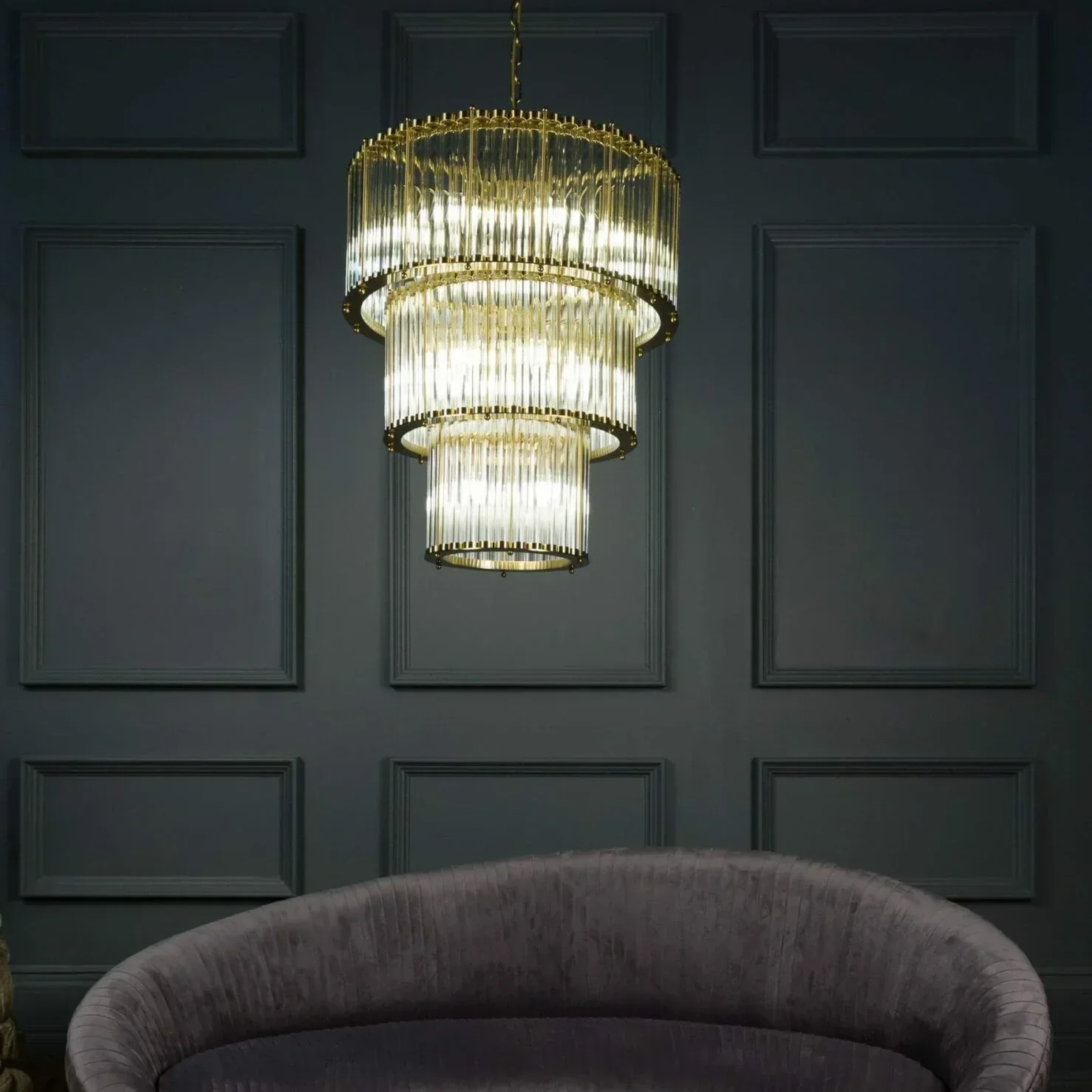 The Triple Monza Chandelier - Image 10