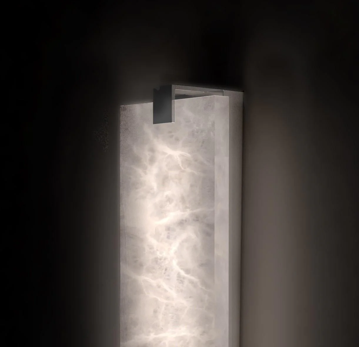 Theseus Alabaster Kairo Wall Sconce 20"H - Image 7