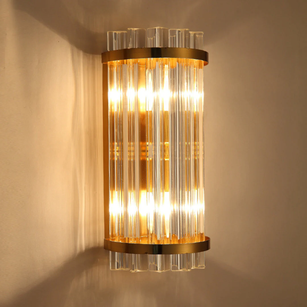 Three Sided Crystal Rod Wall Lamp - Image 16