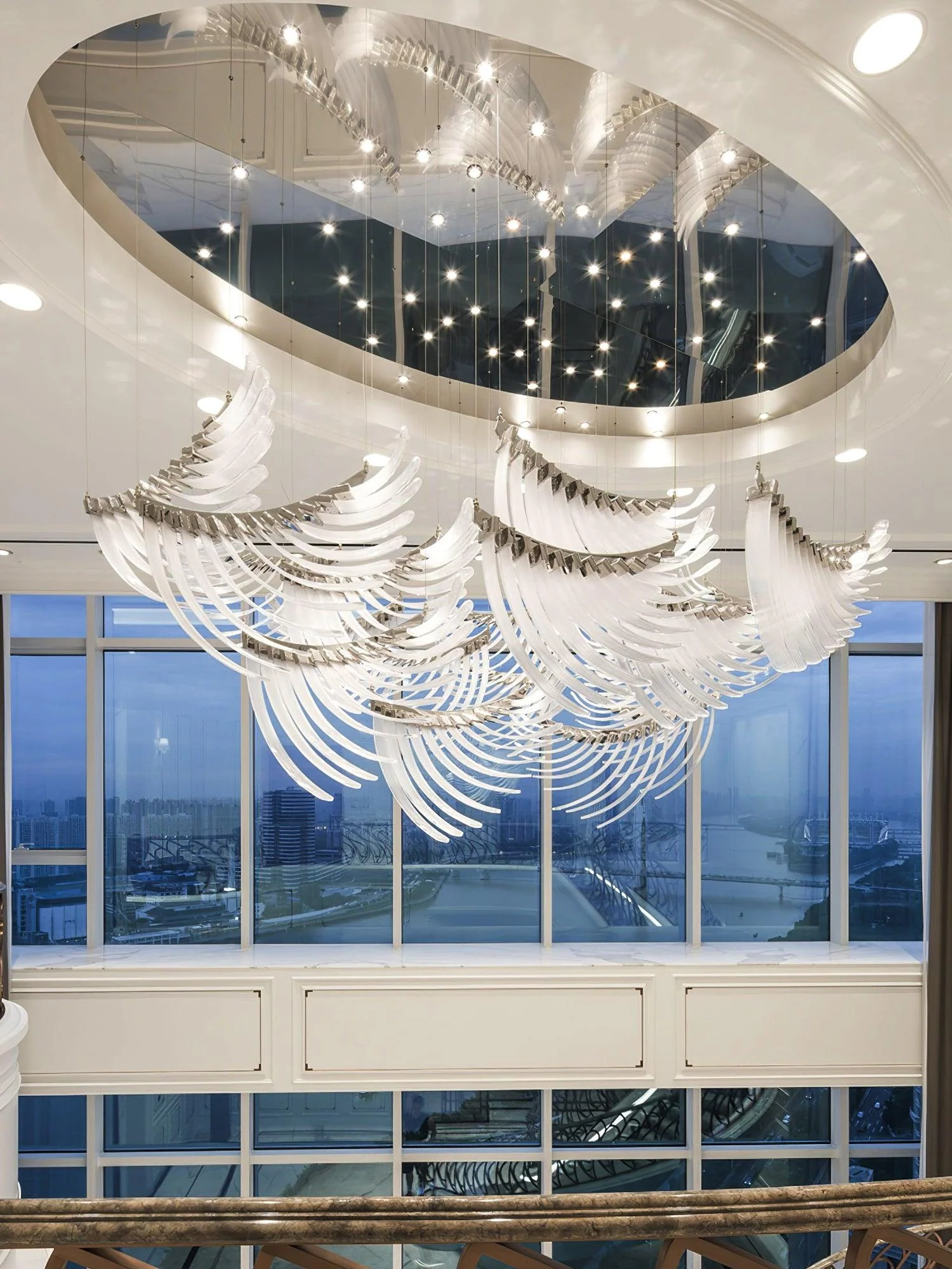 Tiered Palmette Chandelier - Image 14