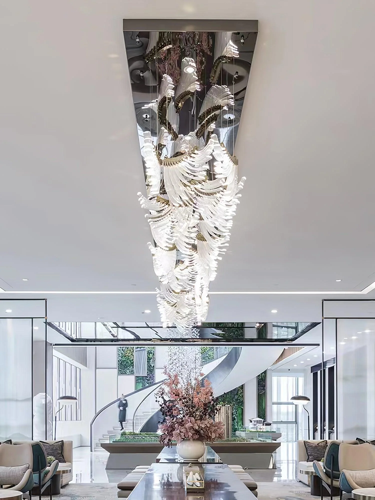 Tiered Palmette Chandelier - Image 18