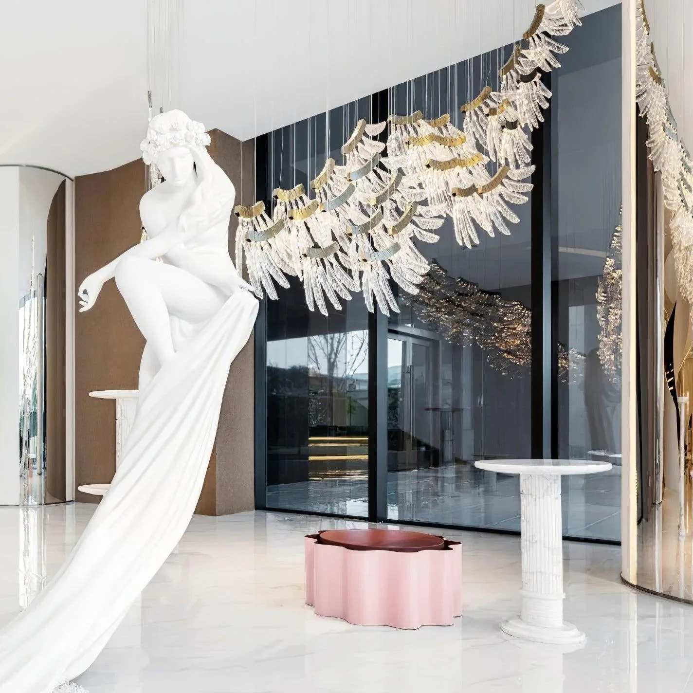 Tiered Palmette Chandelier - Image 3