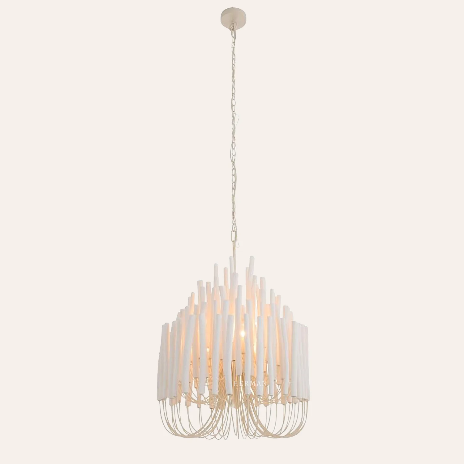 Tilda Alabaster Chandelier  21" 36" - Image 4