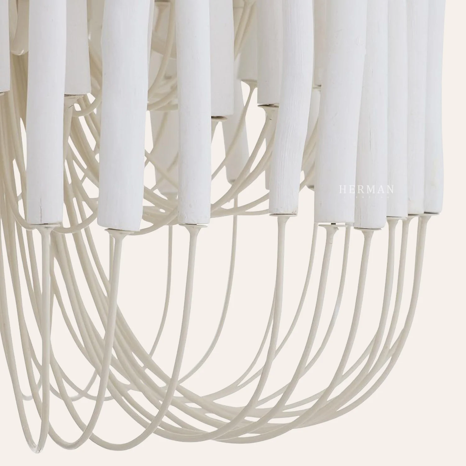 Tilda Alabaster Chandelier  21" 36" - Image 6