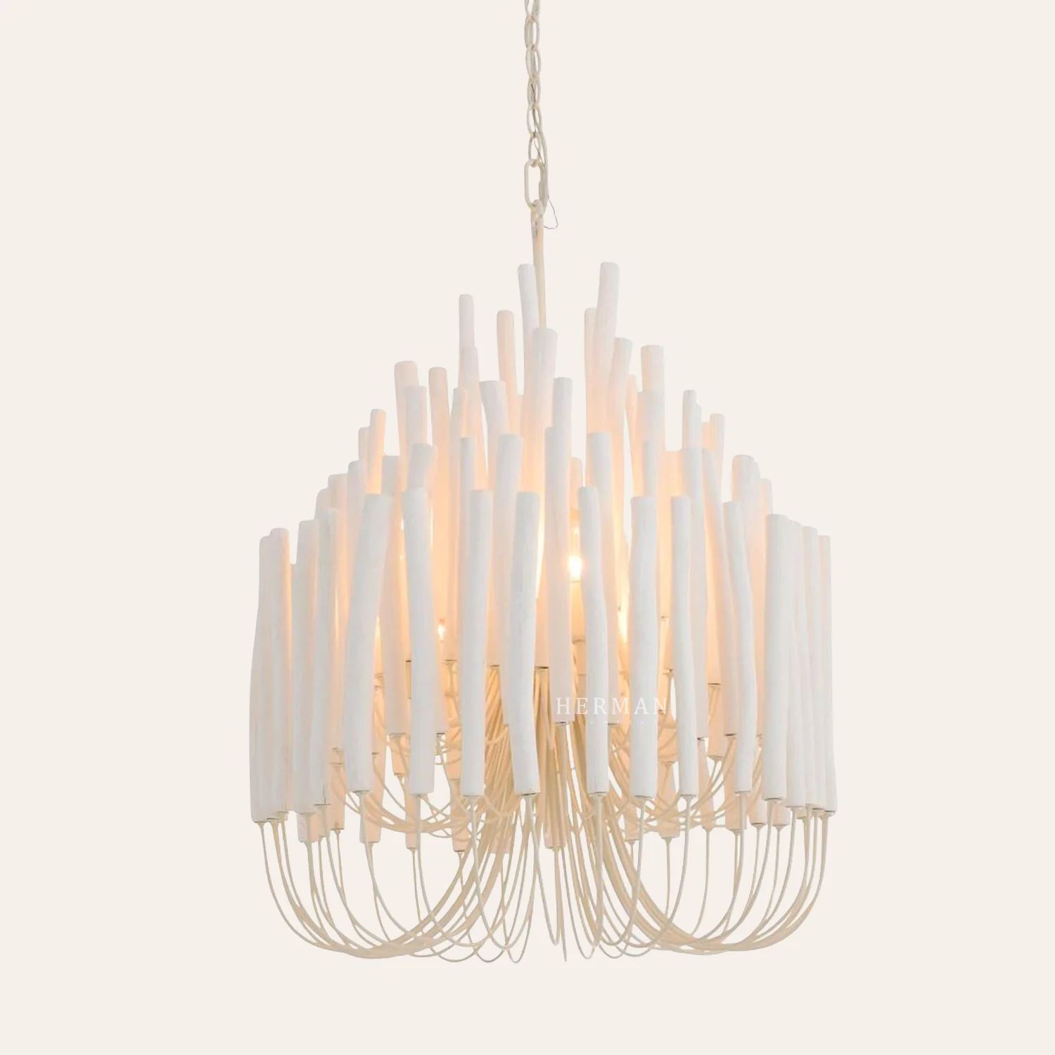 Tilda Alabaster Chandelier  21" 36" - Image 7