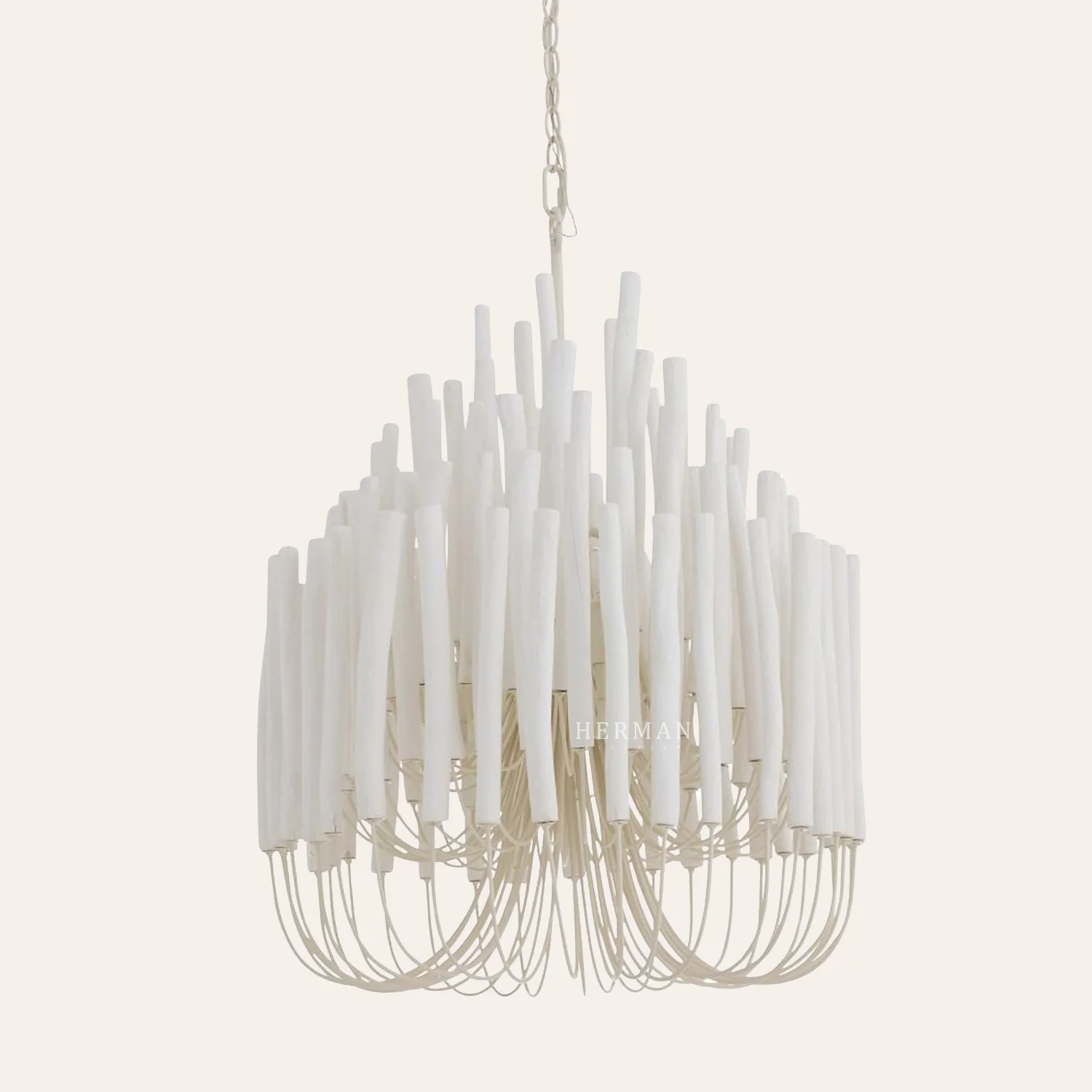 Tilda Alabaster Chandelier  21" 36" - Image 8