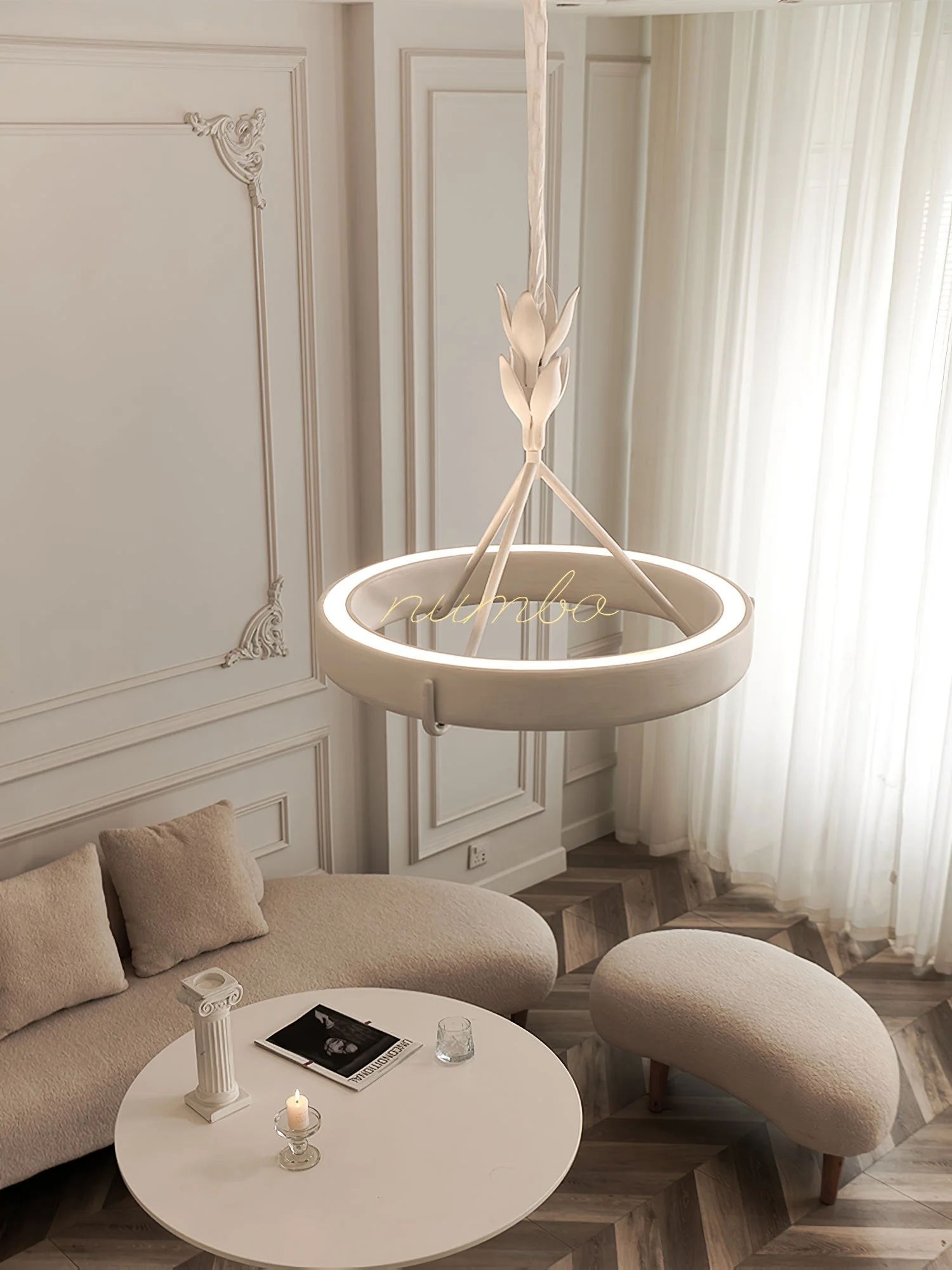 Tinsley Plaster Chandelier - Image 13