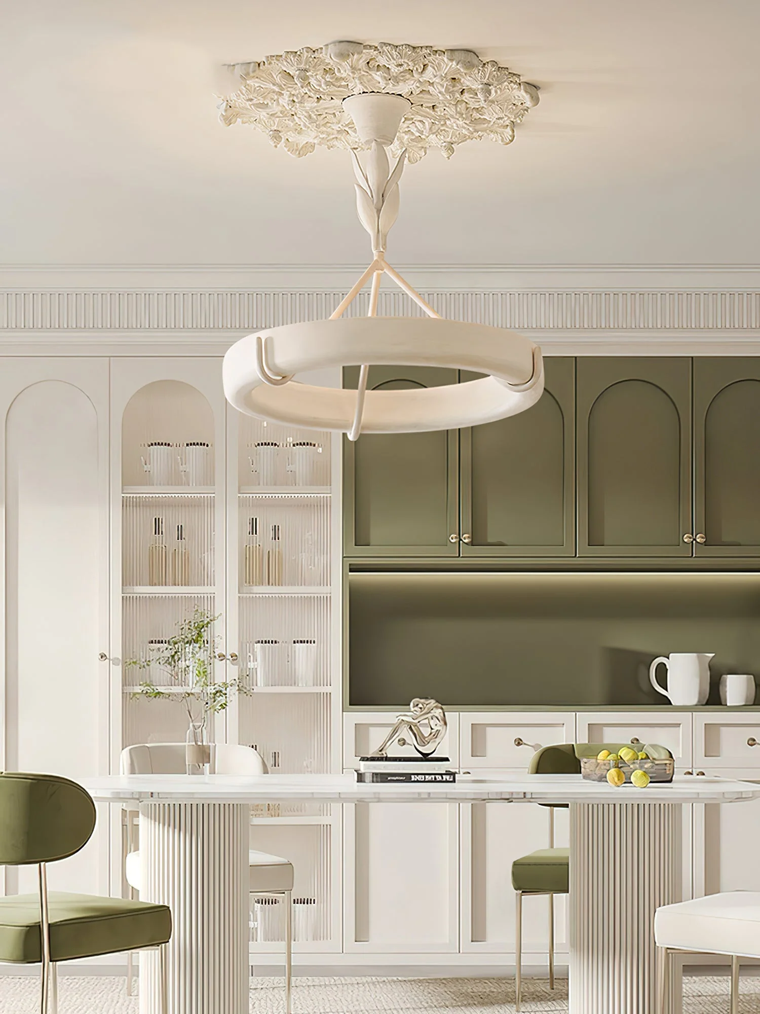 Tinsley Plaster Chandelier - Image 17