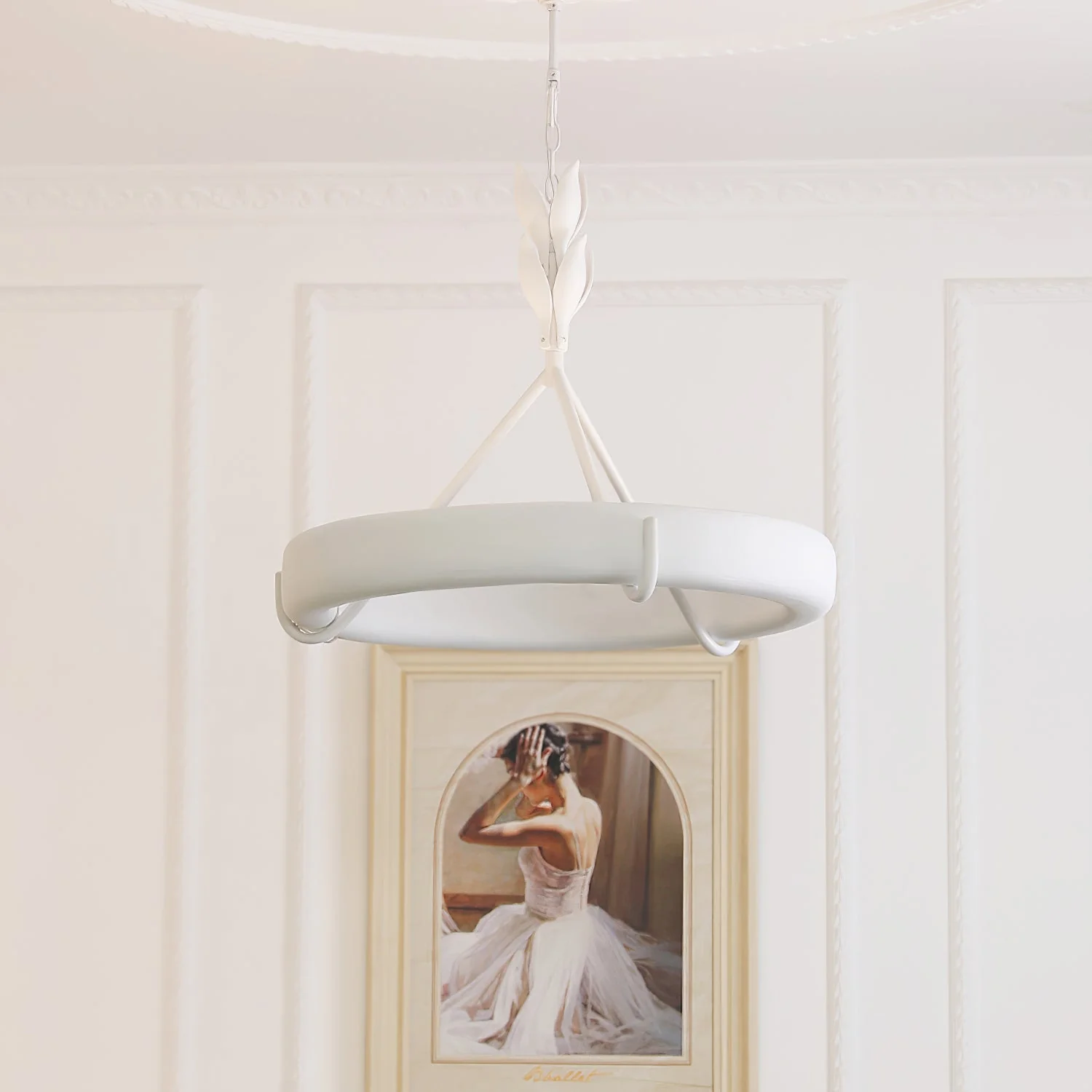 Tinsley Plaster Chandelier - Image 6