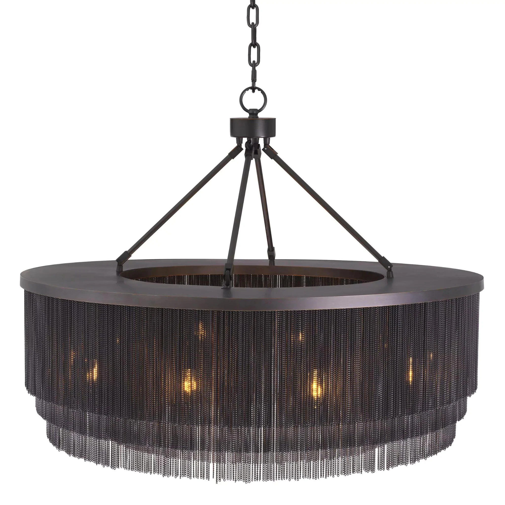 Tissot L (Brass/Bronze) Modern Chandelier - Image 5