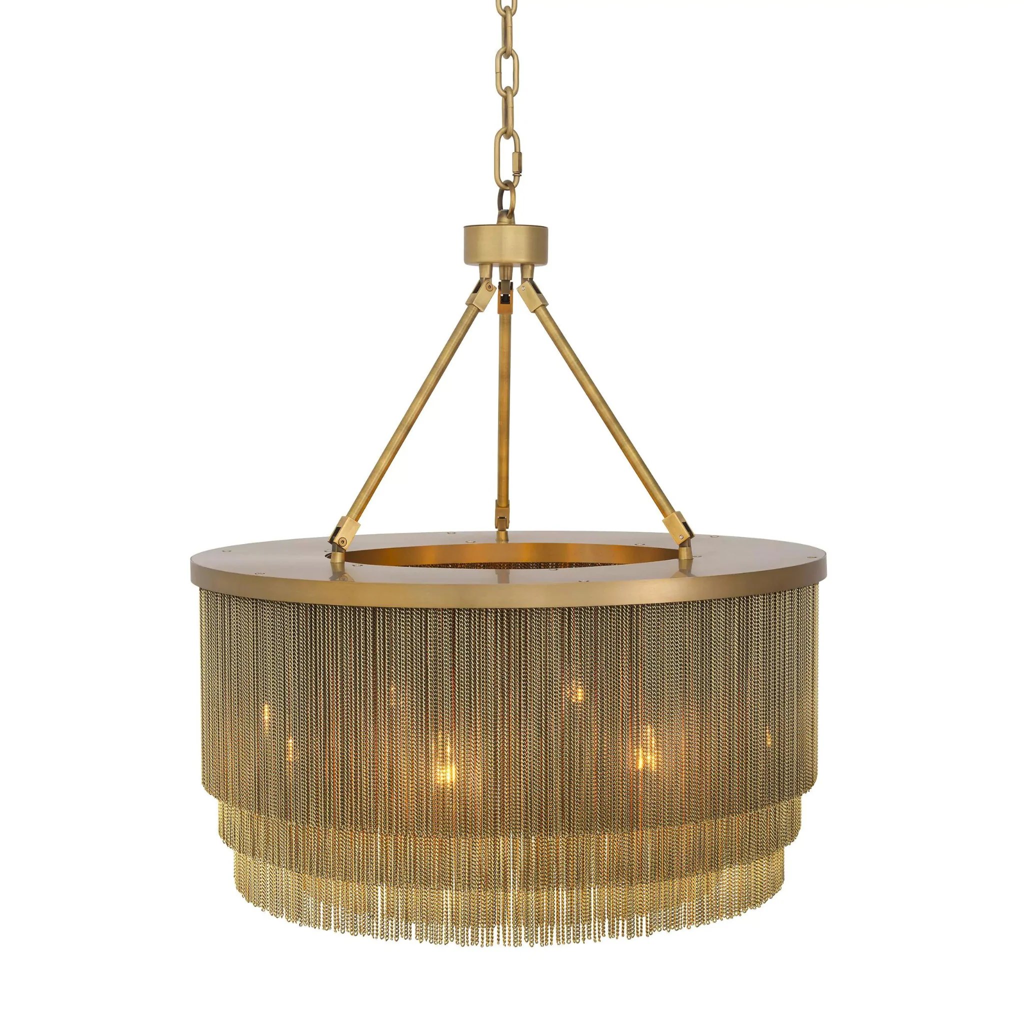 Tissot S (Brass/Bronze) Modern Chandelier - Image 2
