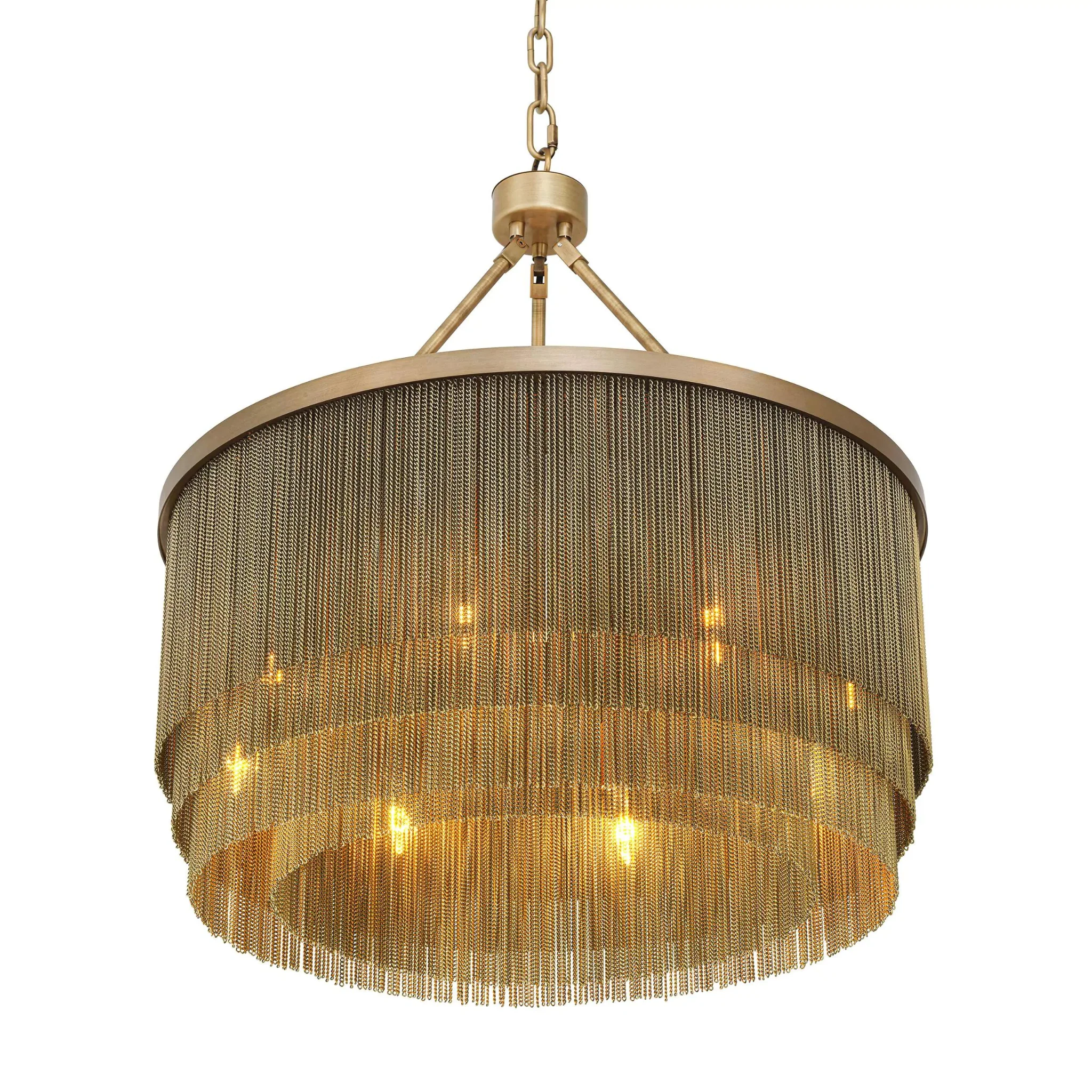 Tissot S (Brass/Bronze) Modern Chandelier - Image 3