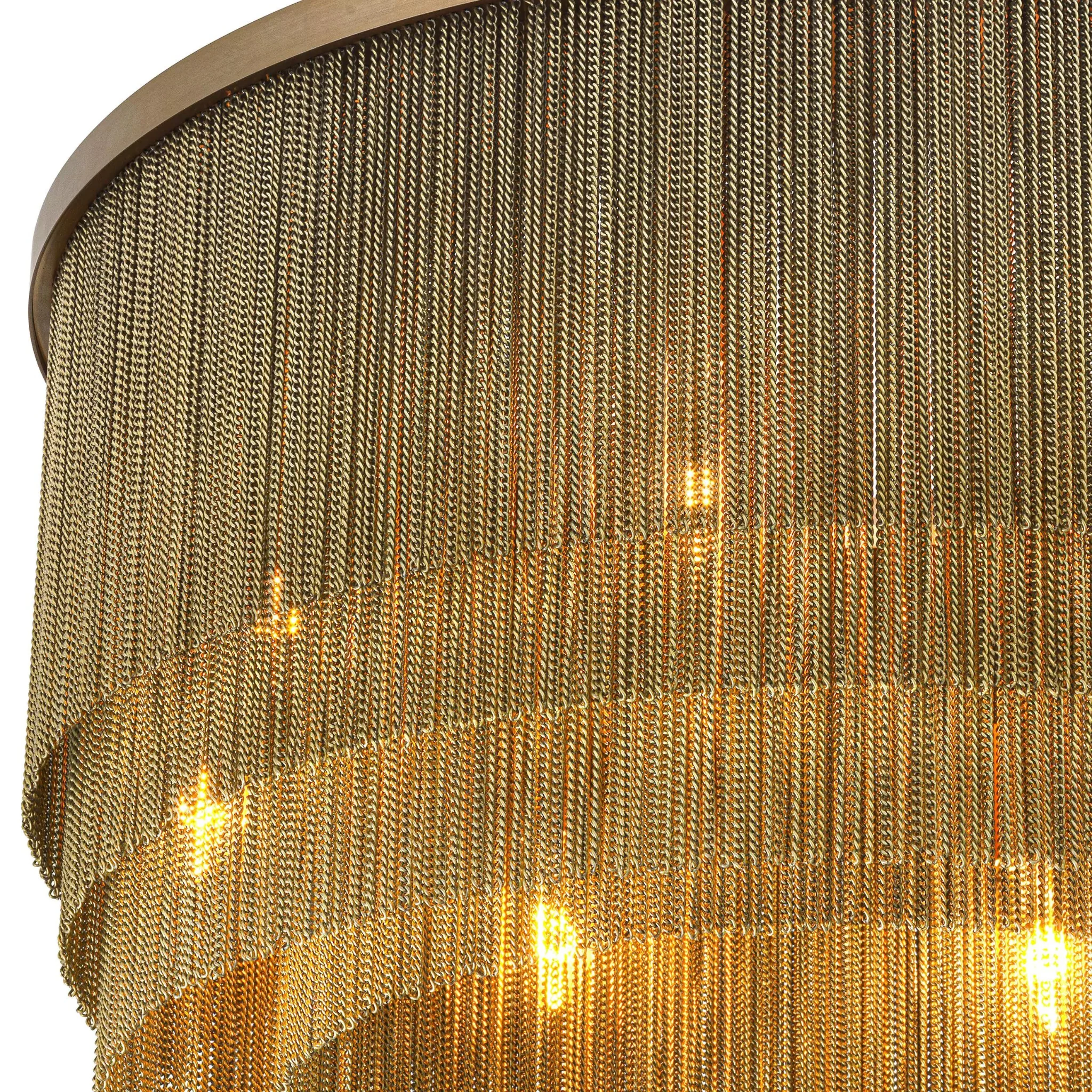 Tissot S (Brass/Bronze) Modern Chandelier - Image 4