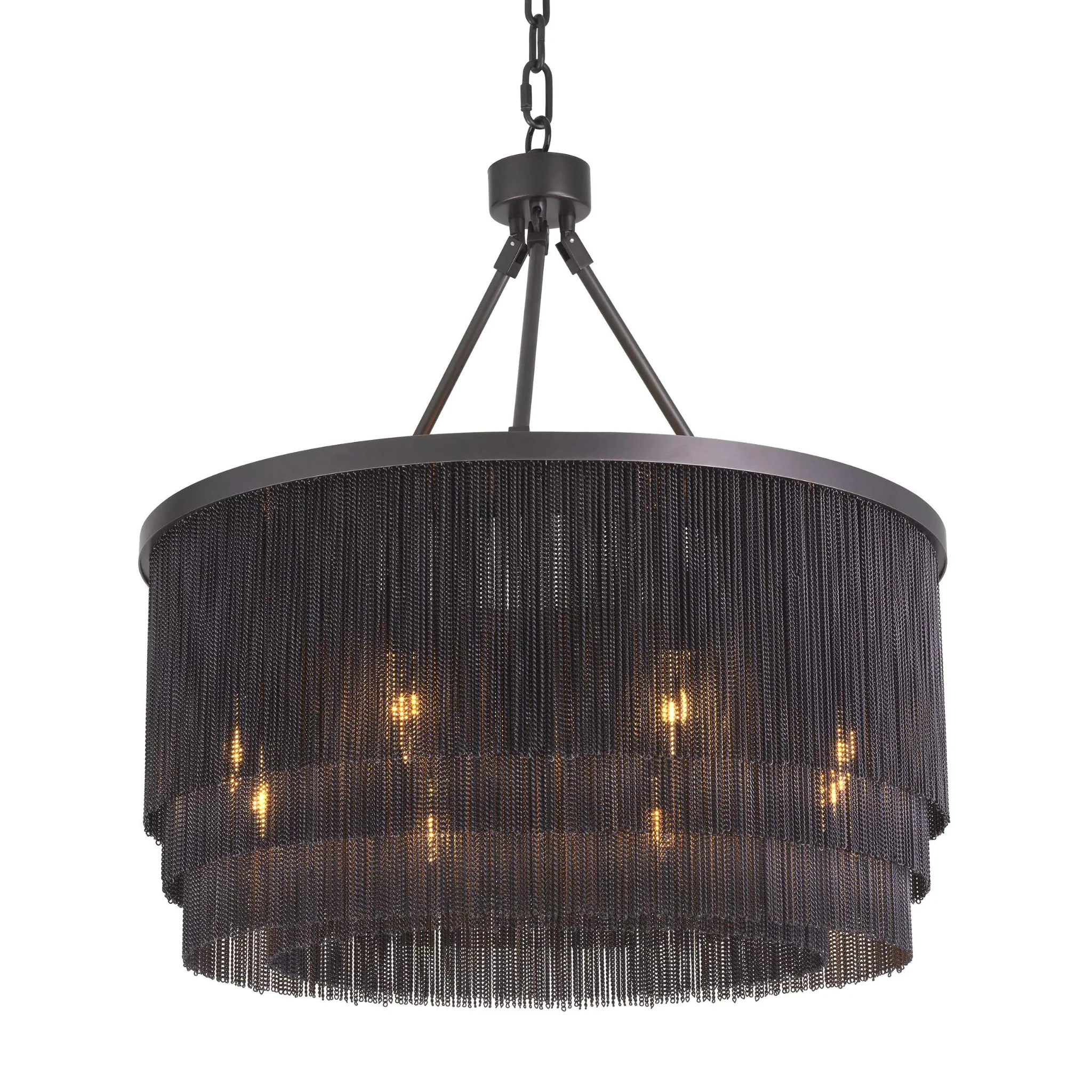 Tissot S (Brass/Bronze) Modern Chandelier - Image 5