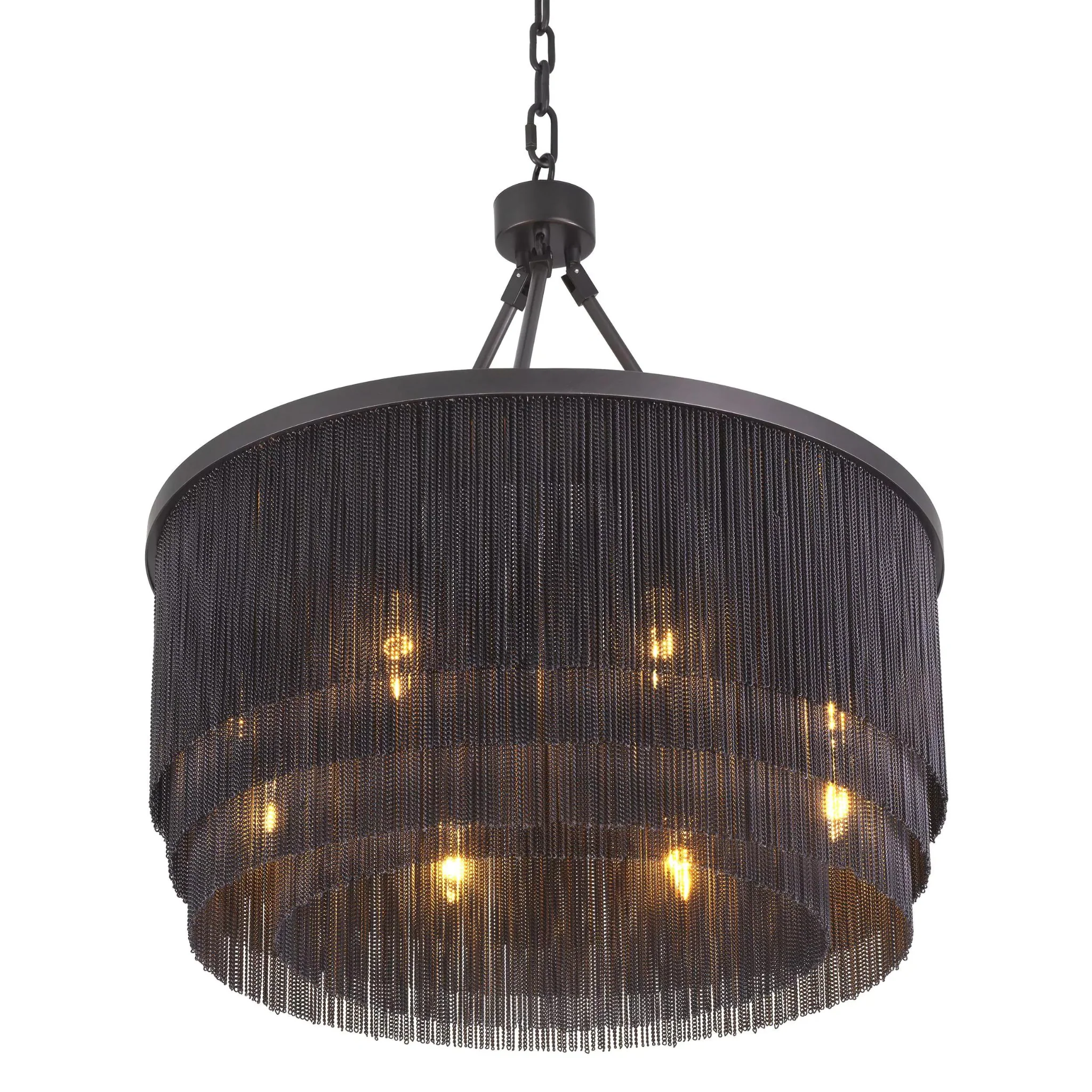 Tissot S (Brass/Bronze) Modern Chandelier - Image 6