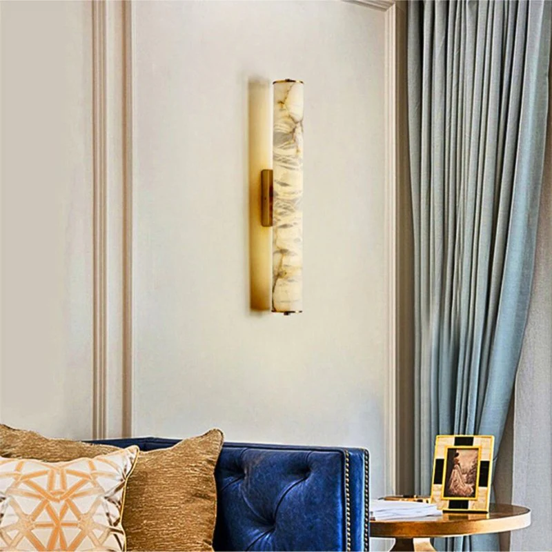 Tong Alabaster Wall Lamp - Image 2