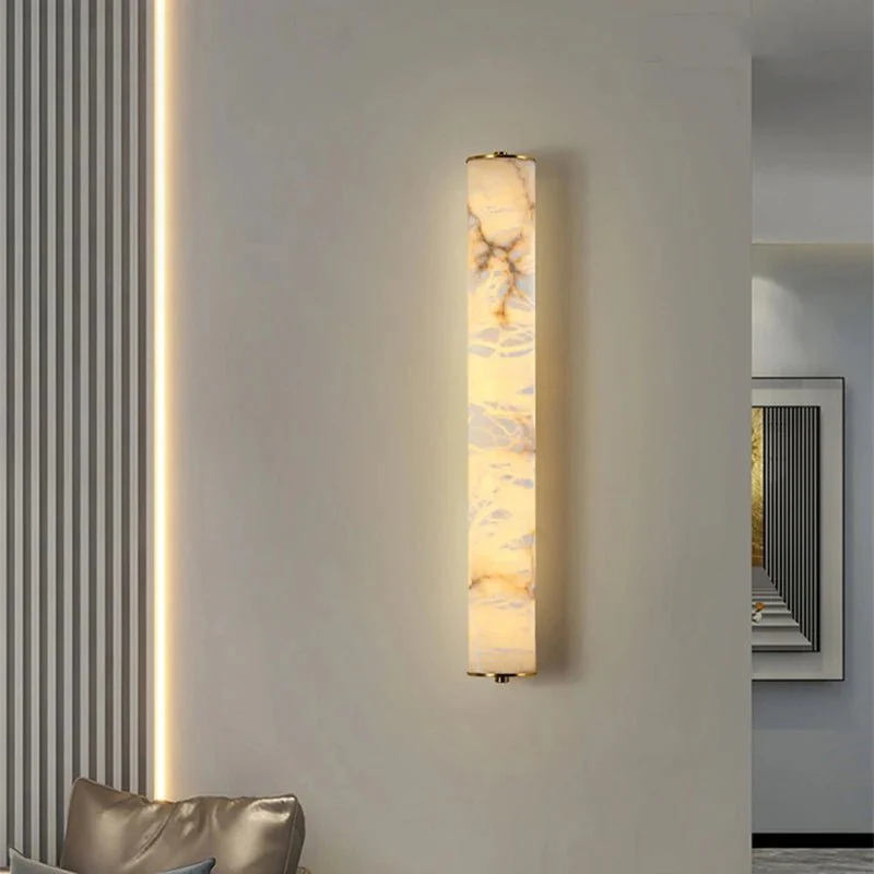 Tong Alabaster Wall Lamp - Image 3