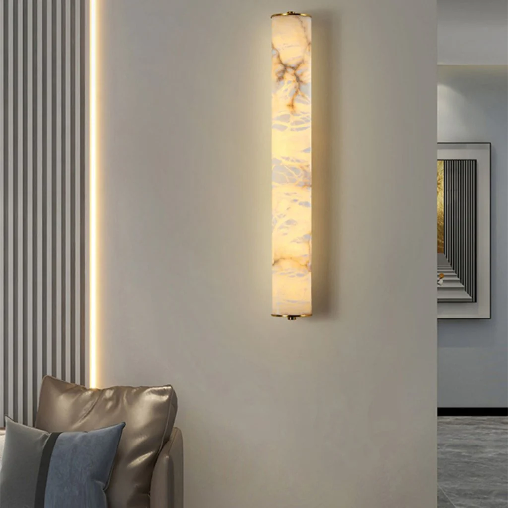 Tong Alabaster Wall Lamp - Image 4