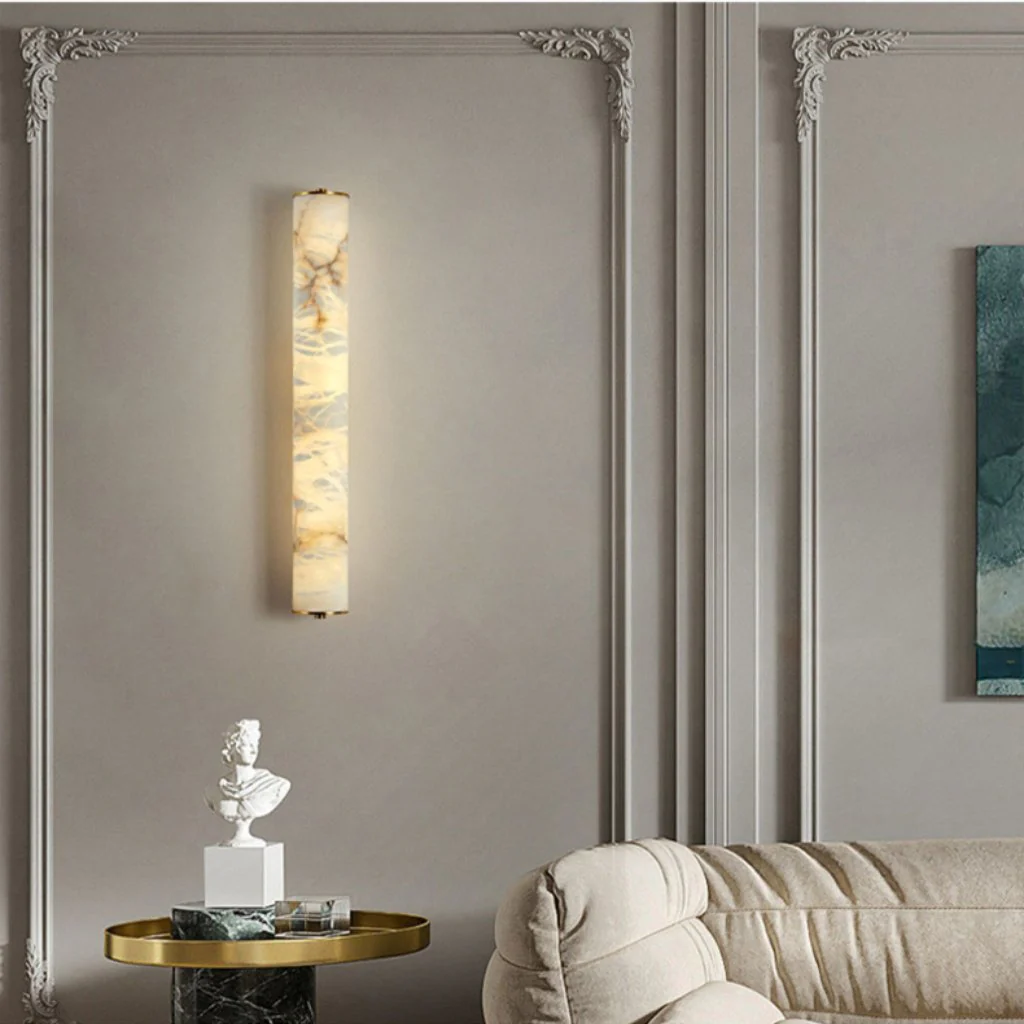 Tong Alabaster Wall Lamp - Image 7
